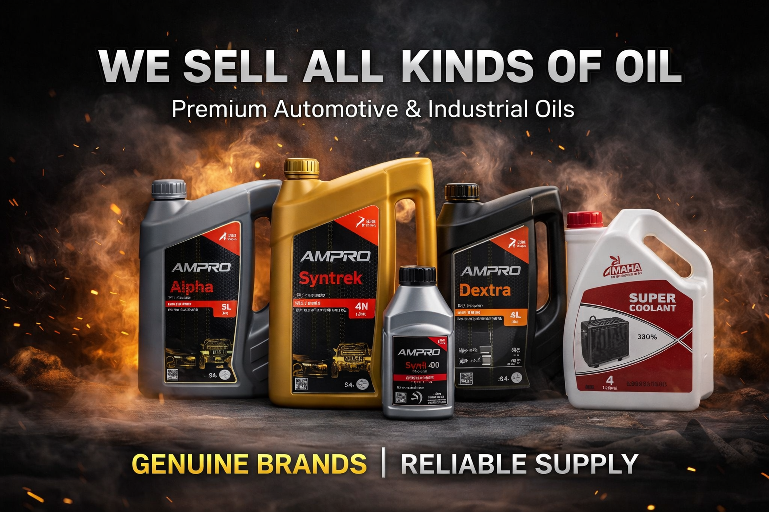 Premium Automotive & Industrial Oils - Image 1